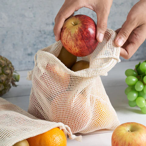 Durable Mesh Kitchen String Bag