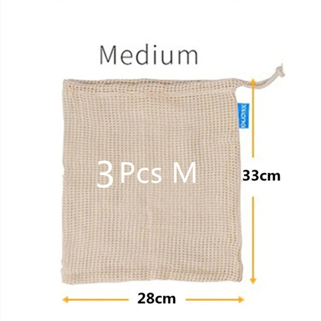 Durable Mesh Kitchen String Bag