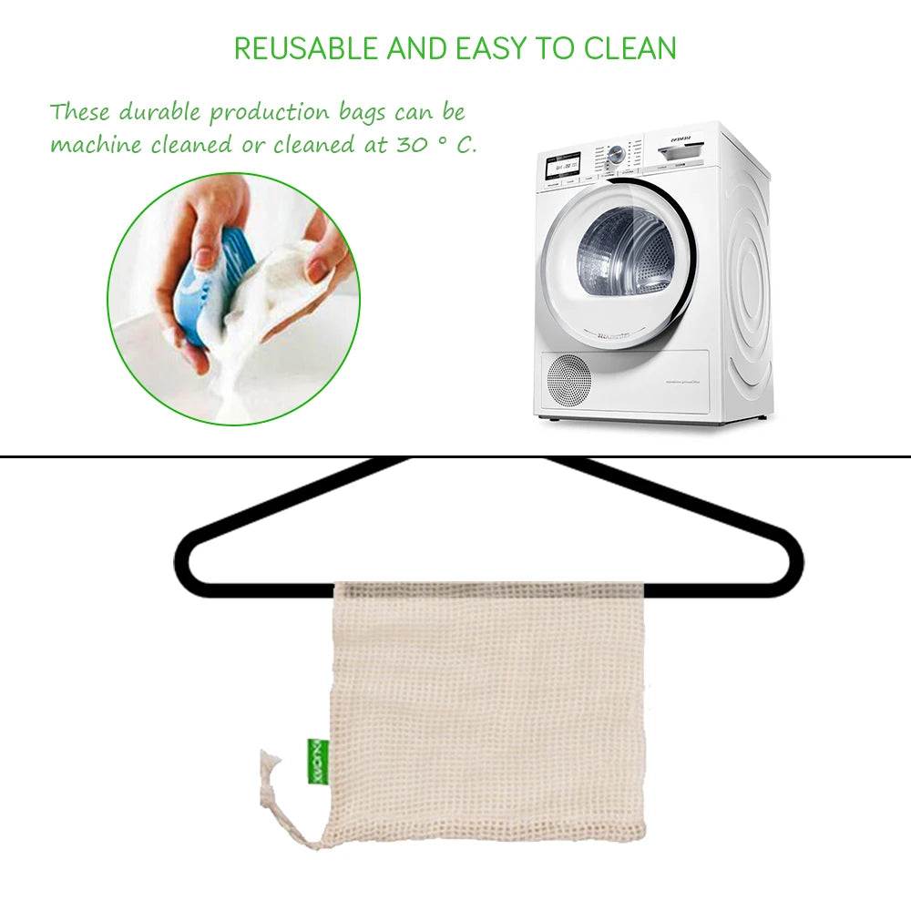 Durable Mesh Kitchen String Bag