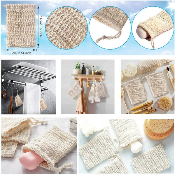 Natural Exfoliating Soap Saver Bag