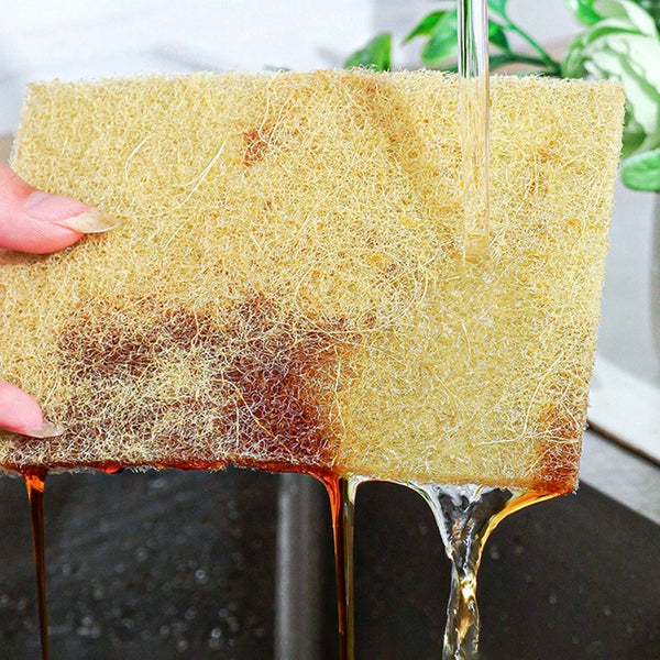 Sisal Microfiber Dishwashing Sponge