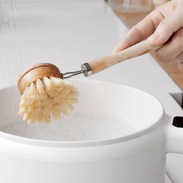 Bamboo Kitchen Cleaning Brush