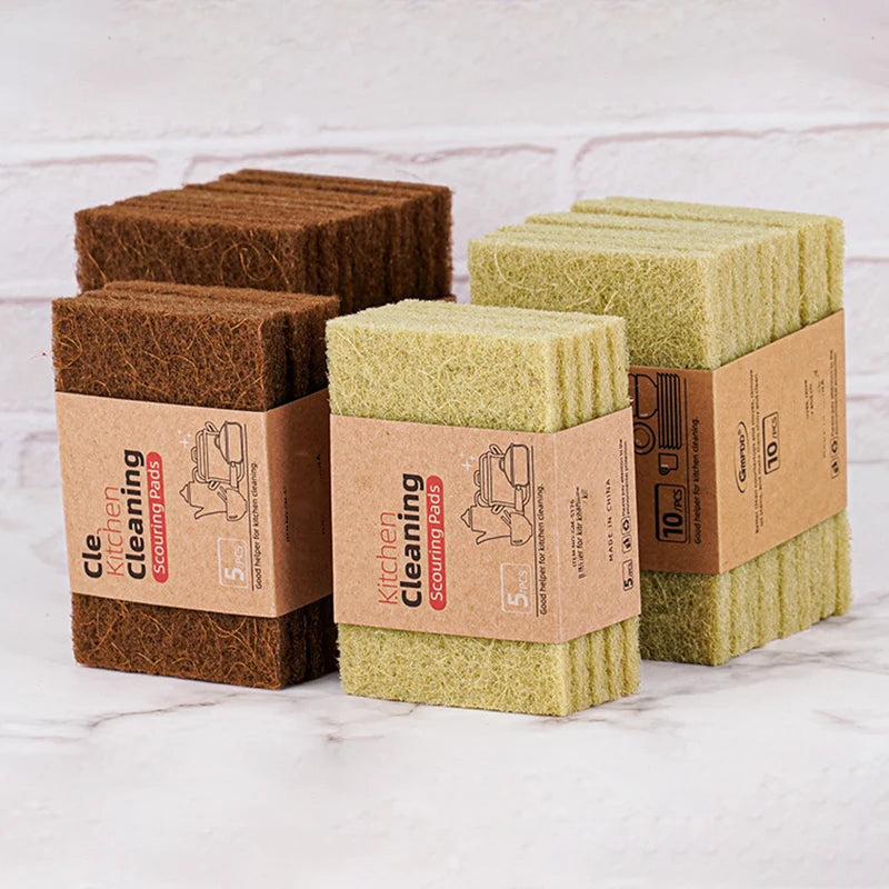 Sisal Microfiber Dishwashing Sponge